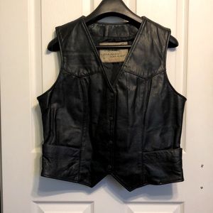 Men’s Leather Vest